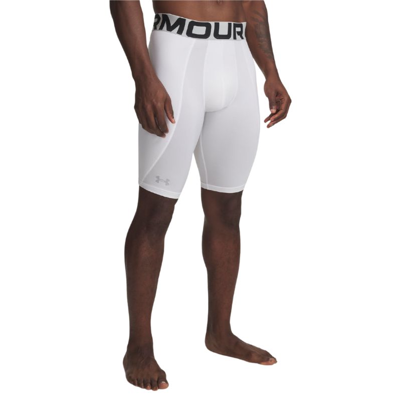 Under Armour (UA) Baseball Pants Under Armour (UA) Slider Shorts (2026) Adult Men's White/Mod Gray 4-way stretch wicks sweat 1375634
