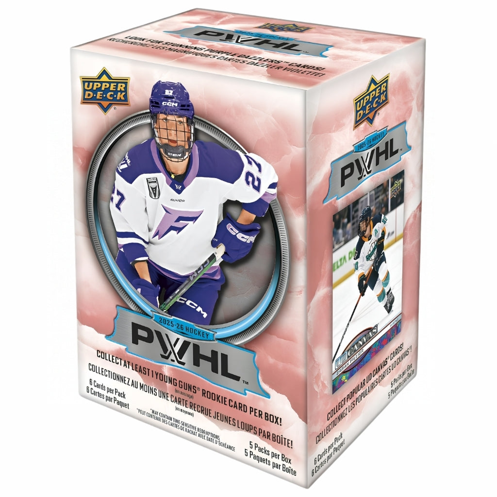Upper Deck Sports Trading Cards Upper Deck PWHL Hockey Collectible Cards 2025-26 Blaster Box