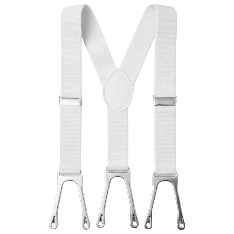 Vic Hockey Accessories Vic Hockey Pants Suspenders Junior White