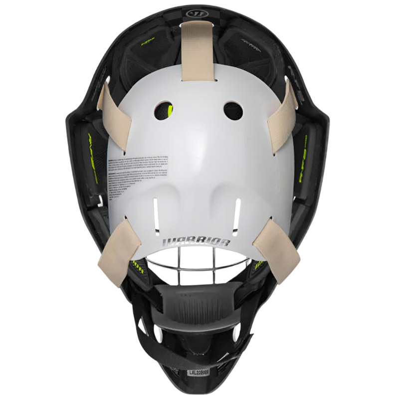 Warrior Goalie Masks Warrior F2 Pro Certified Square(2023) Senior White back