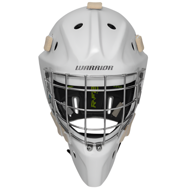 Warrior Goalie Masks Warrior F2 Pro Certified Square(2023) Senior White front