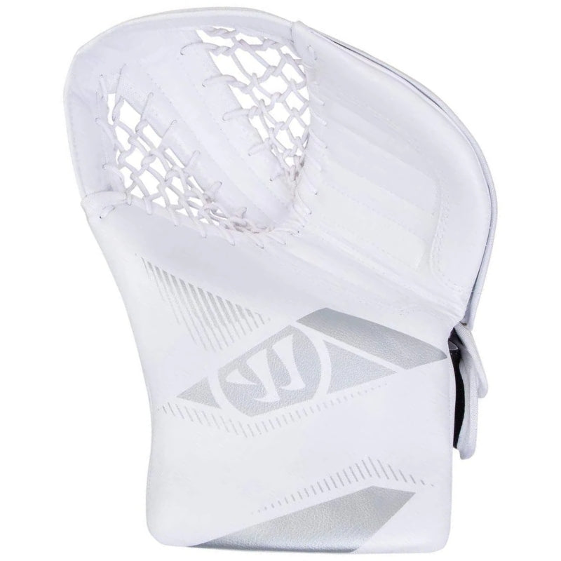 Warrior Hockey Goalie Catchers Warrior Alpha S30 (2026) Youth S30YT6 White/Silver