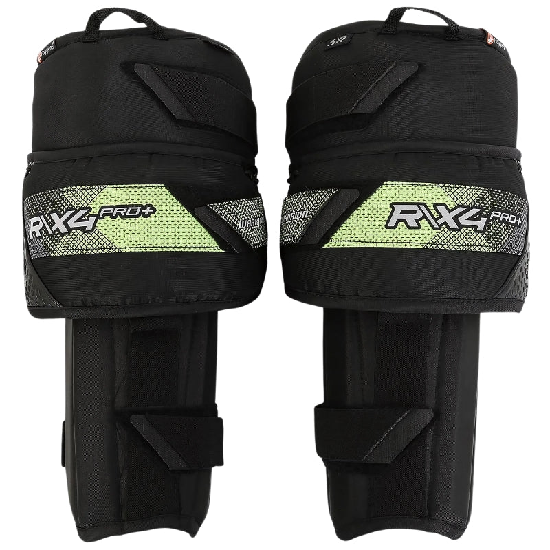 Warrior Hockey Goalie Protective Gear Warrior Ritual X4 Pro Plus Goalie Knee Pads Senior