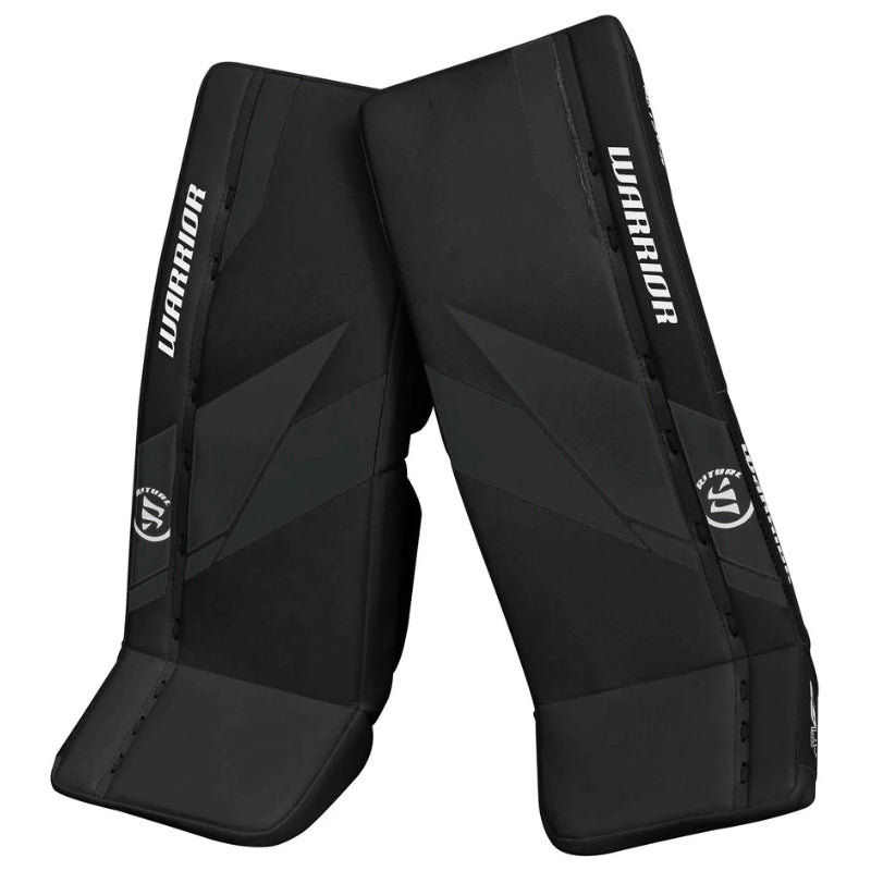 Warrior Hockey Protective Gear Warrior Ritual G7 Goalie Leg Pads Youth 2024 Black