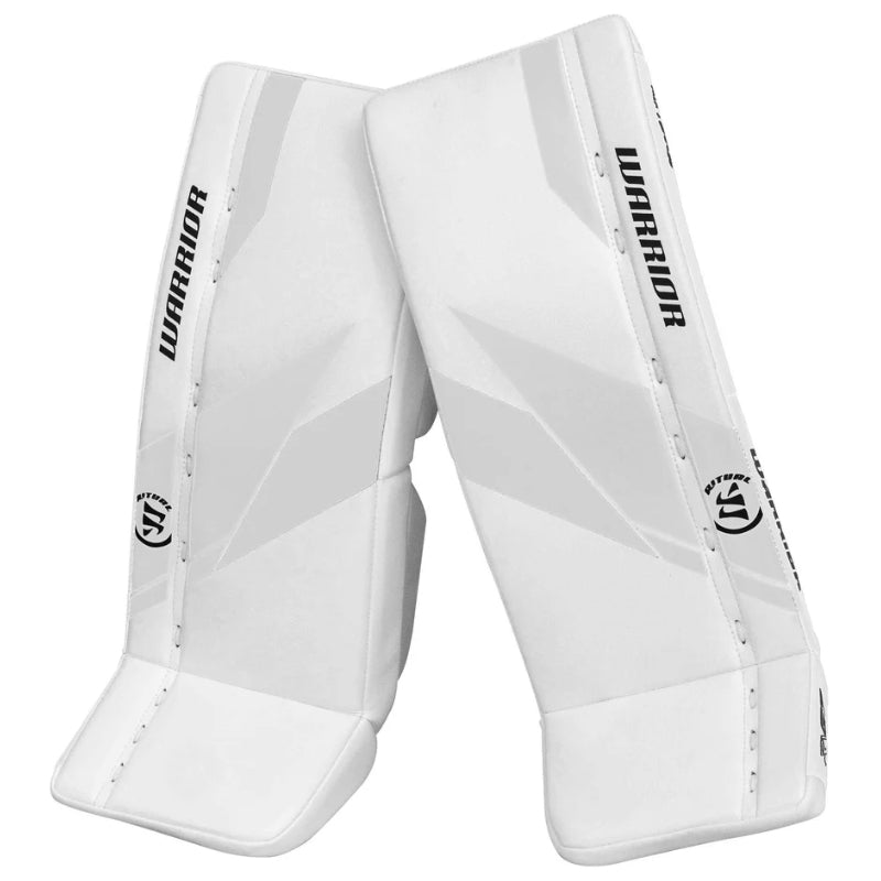 Warrior Hockey Protective Gear Warrior Ritual G7 Goalie Leg Pads Youth 2024 White