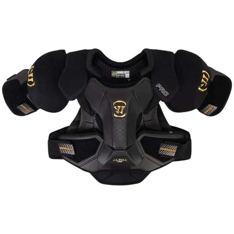 Warrior Hockey Shoulder Pads Warrior Alpha Pro (2026) Senior ALPSPSR6 Black Small Medium Large