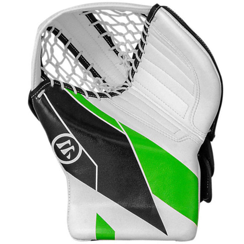 Warrior Ice Hockey Goalie Catchers Warrior Ritual G7 (2024) Youth White/Black/Green palm