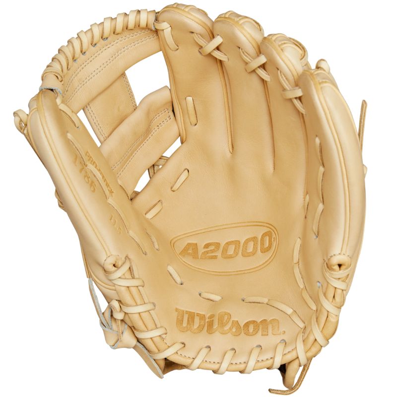 Wilson Baseball Gloves Wilson A2000 Classics Series 1786 11.5-inch Infield (2024) Adult Blonde WBW102072115 97512801645 RHT