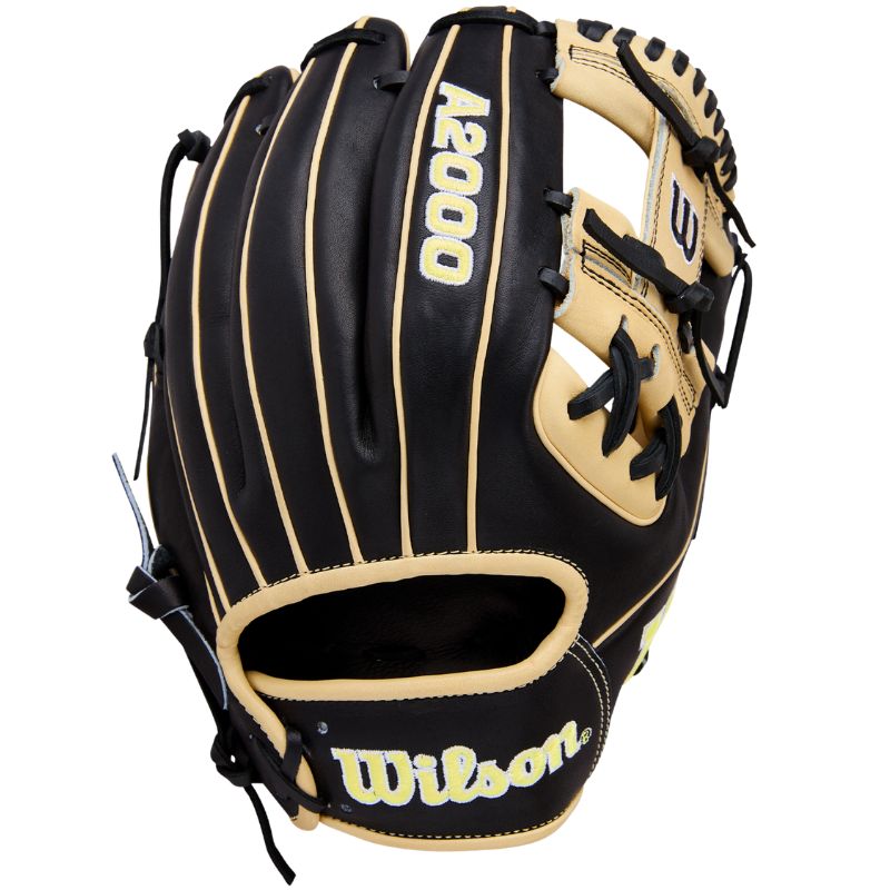 Wilson Baseball Gloves Wilson A2000 Classics Series 1786 11.5" Infield (2026) Adult Black/Blonde WBW104108 97512961899 RHT Right-hand throw