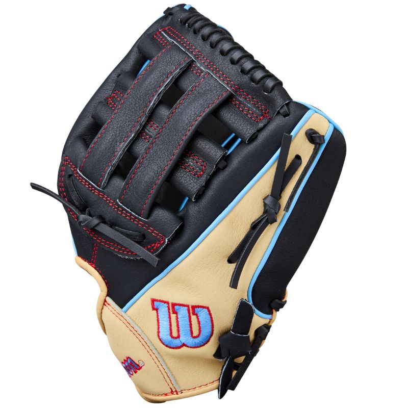 Wilson Baseball Gloves Wilson A450 11" Infield (2026) Youth Black/Blonde WBW10397911 LHT Left-hand throw