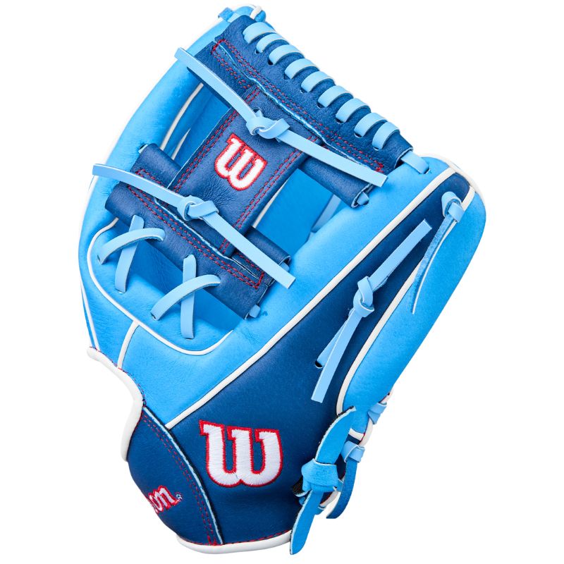 Wilson Baseball Gloves Wilson A450 11.5" (2026) Youth Sky Blue/Royal WBW103980115 RHT