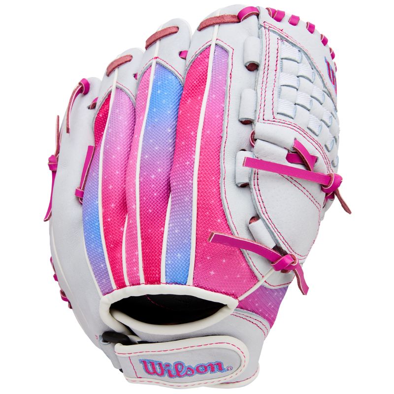 Wilson Softball Gloves Wilson Flash 11.5-inch Fastpitch (2026) Youth White/Neon Pink WBW103985115 WBW103986115 RHT LHT