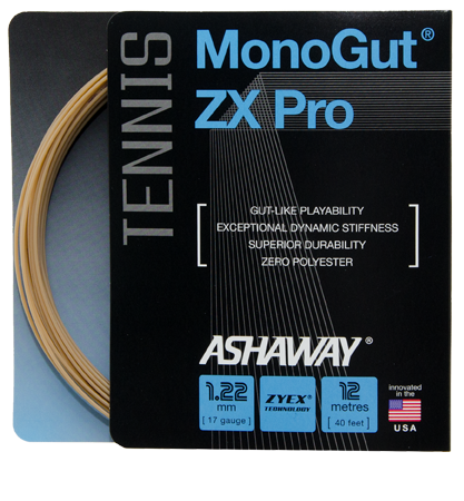 Ashaway Monogut ZX Pro Tennis String