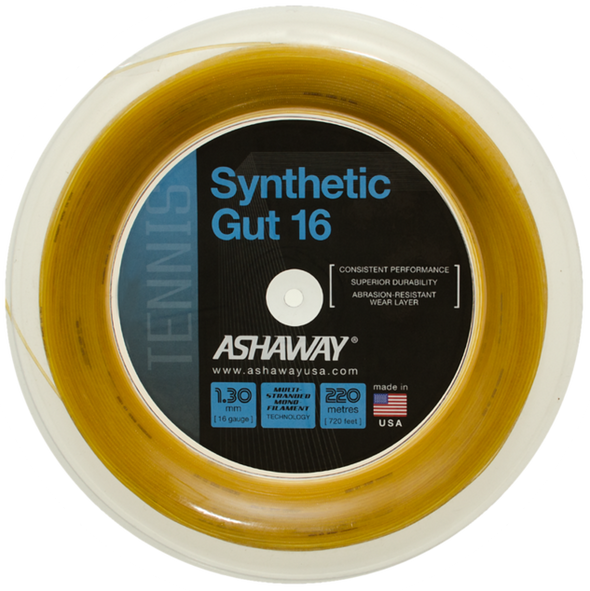 Ashaway Synthetic Gut 16 Tennis String