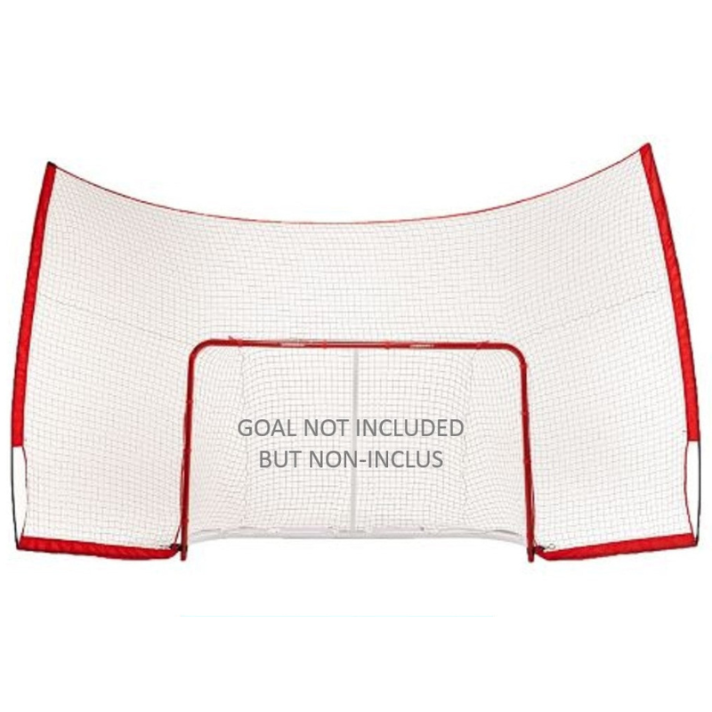 Blue Sports Hockey Net Backstop front