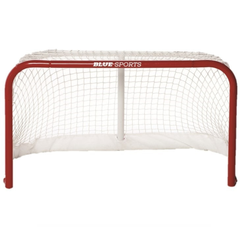 Blue Sports Mini Hockey Net front