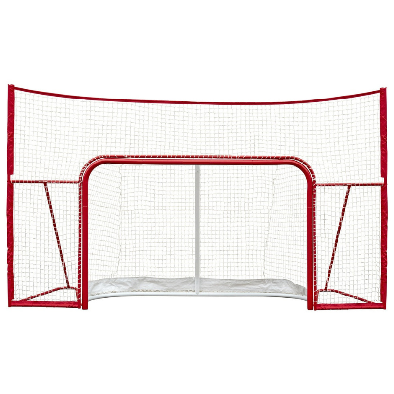 Winnwell/Hockey Canada Proform Hockey Net with Backstop front