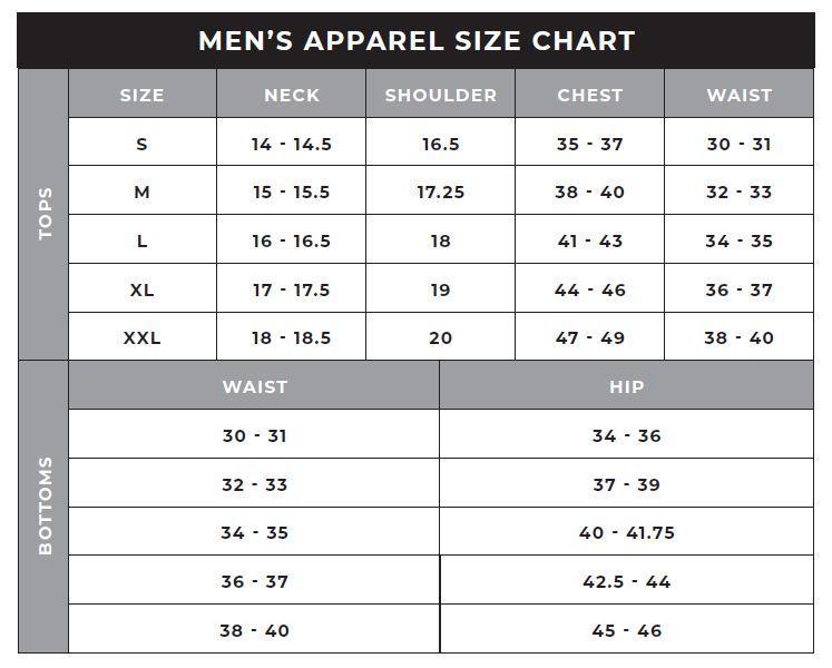 47-brand-nhl-shirt-size-guide