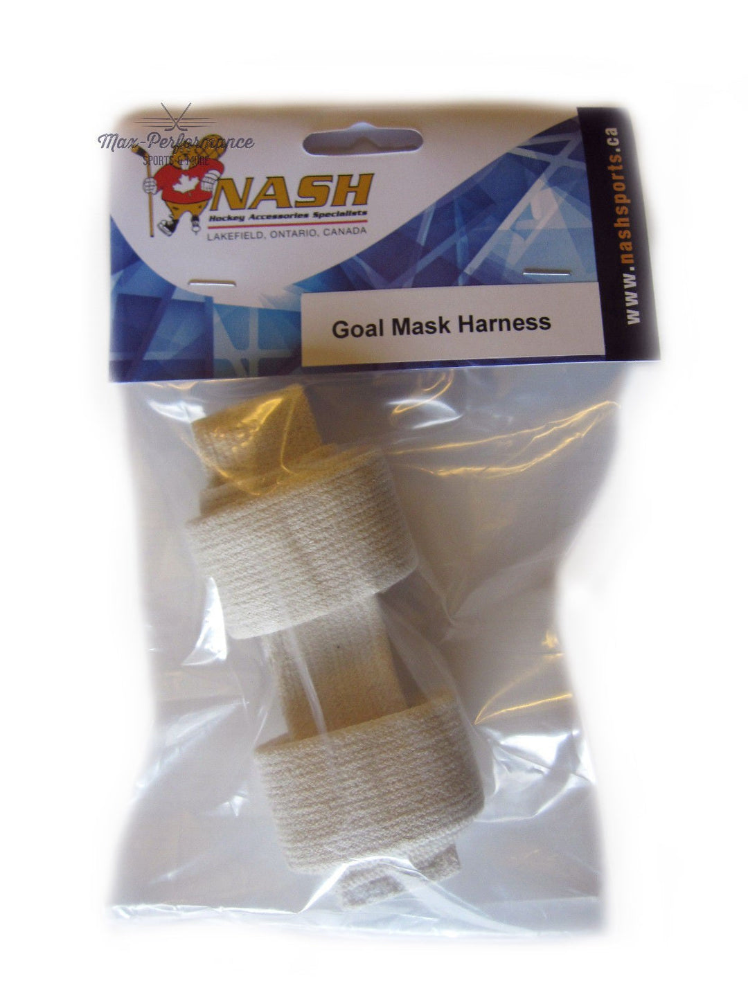 Nash Goalie Helmet Harness Max Performance Sports