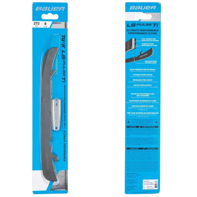 Bauer Steel (runners) Bauer Tuuk LS Pulse TI Edge sizes 3 to 12