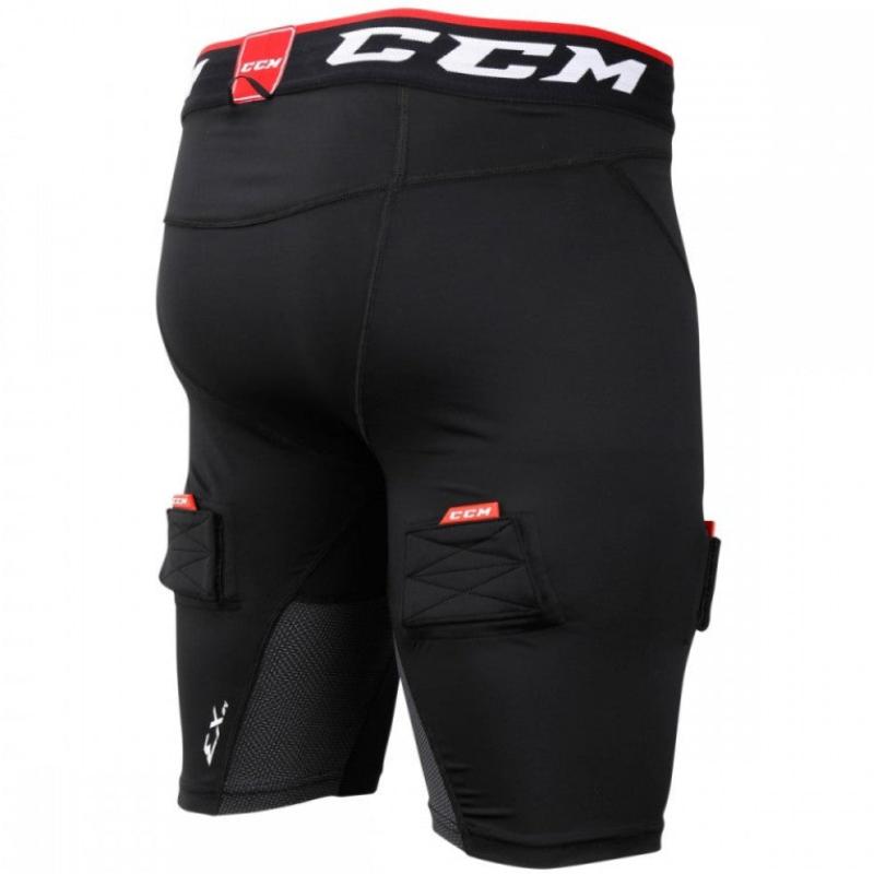 CCM Hockey Protective Gear CCM Hockey Compression Jock Shorts Youth Back