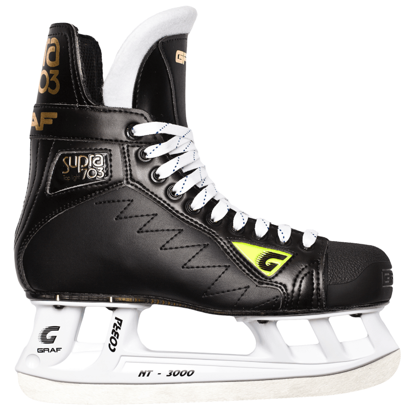 Graf Hockey Skates Graf Classic Supra G 703 (Player) Senior Black side facing right