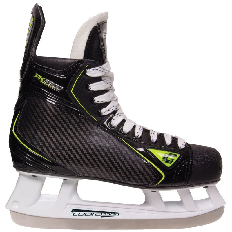 Graf Hockey Skates Graf PeakSpeed PK5900 (Player) Senior Black Neon Green side facing right