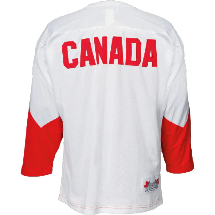 Team Canada 1972 Summit Series White Jersey