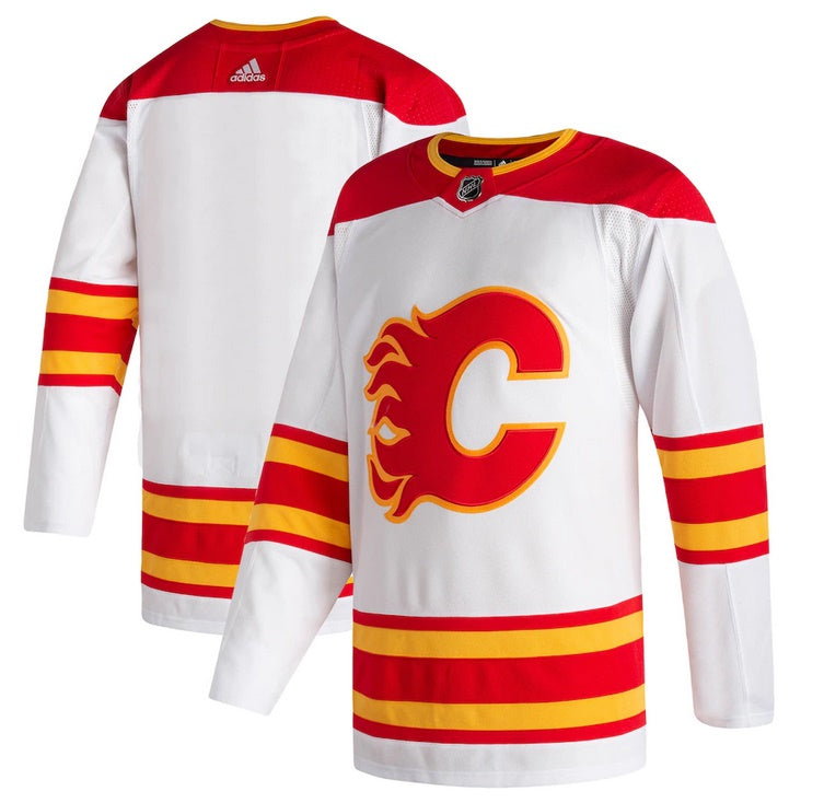 Lids Calgary Flames adidas Authentic Custom Jersey - Red