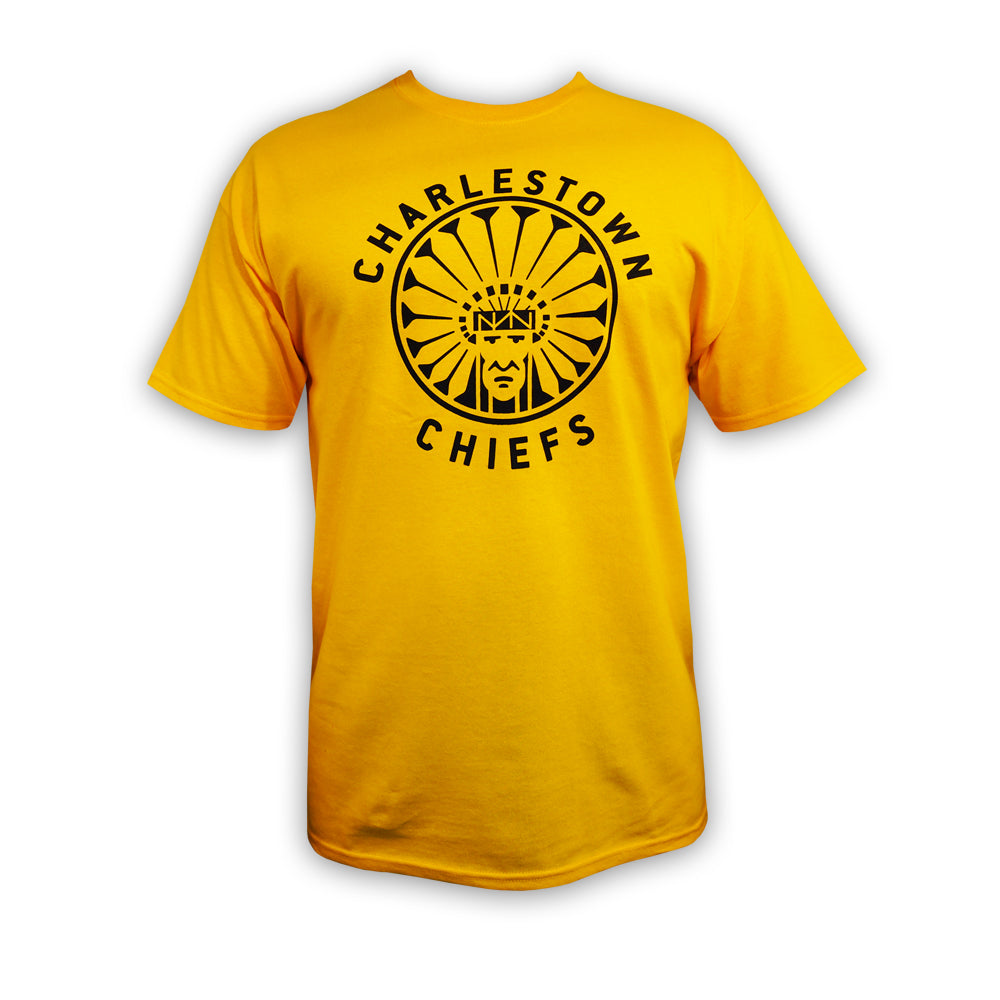 charlestown-chiefs-yellow-slapshot-tshirt