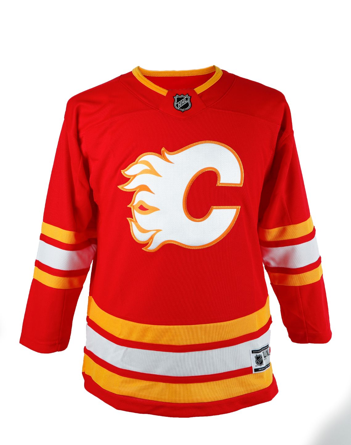 Calgary Flames Reebok Home NHL Hockey Stitched Jersey Size L -New With  Tags!!