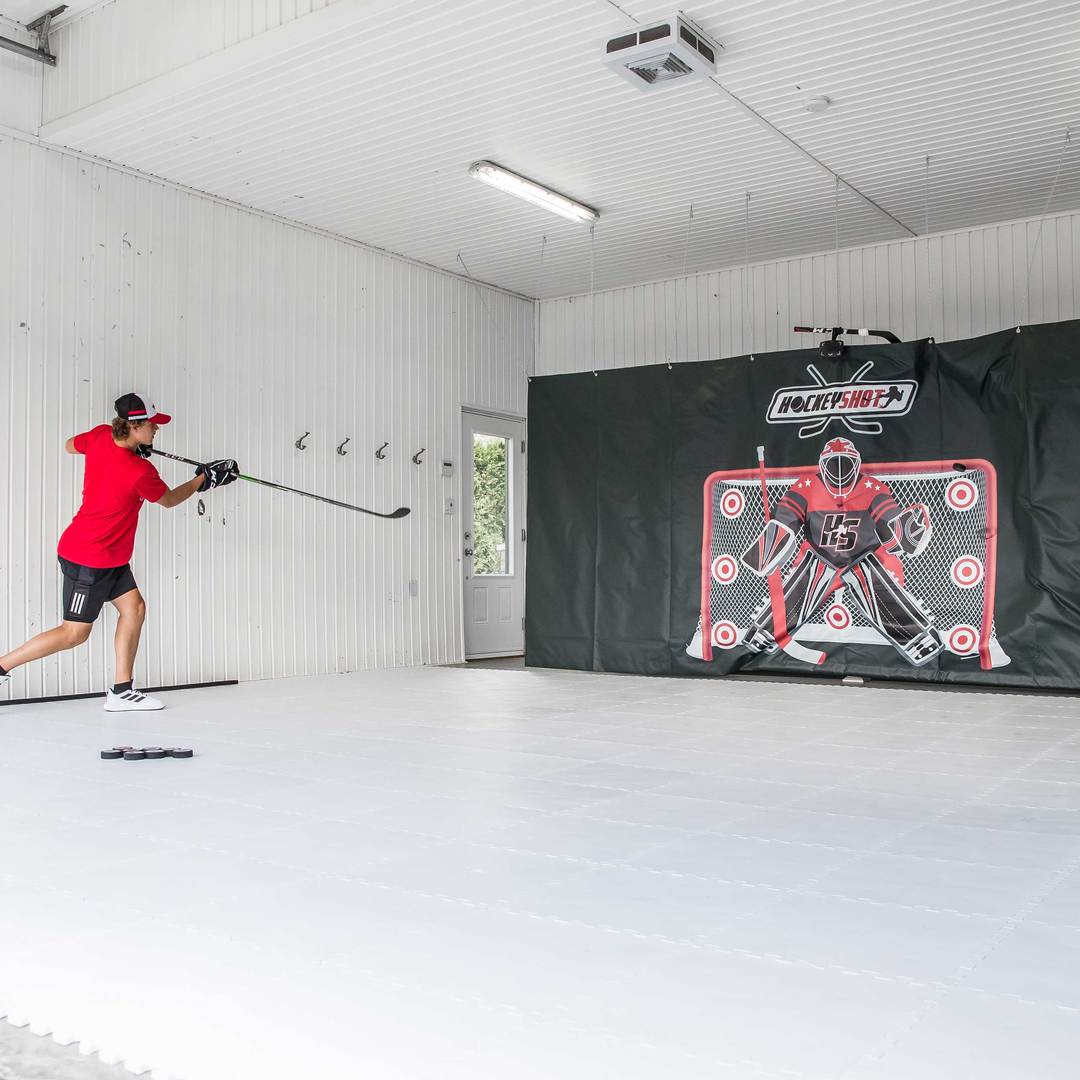 hockey-garage-shooting-tarp-cover