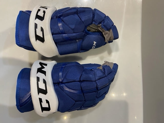 CCM Tampa Bay Lightning Prostock 15" Hockey Glove Senior Blue/white Color