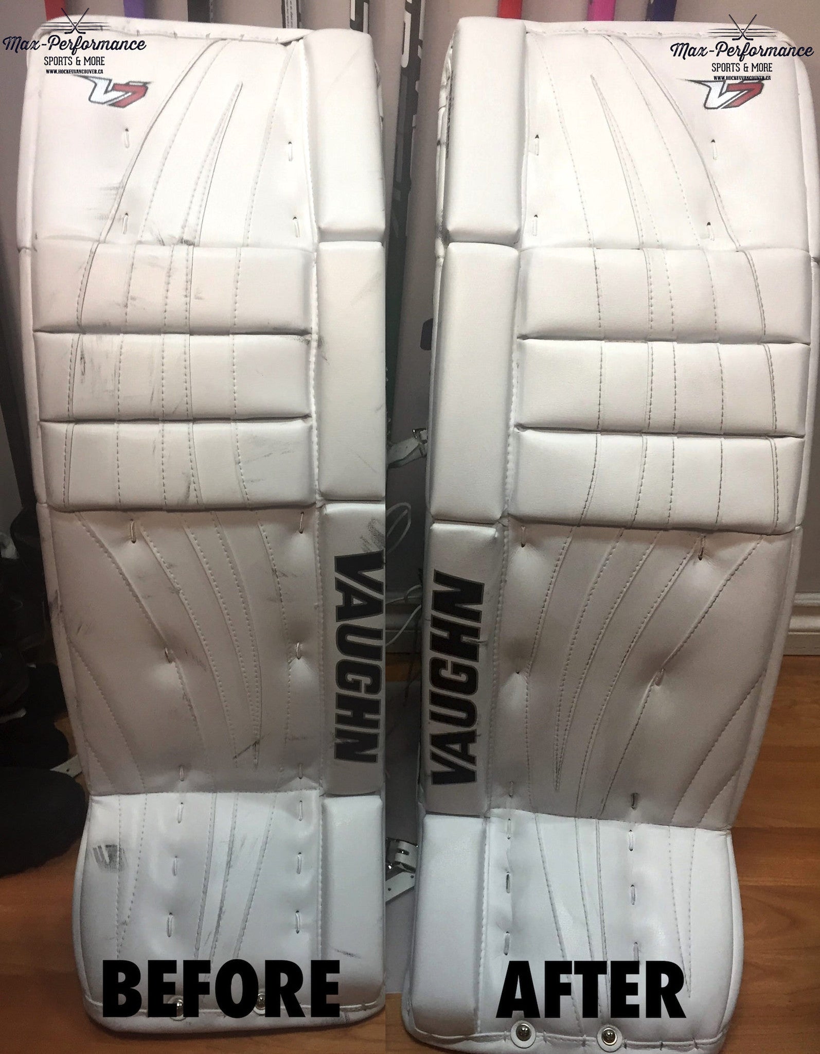 goalie-pad-puck-mark-removal