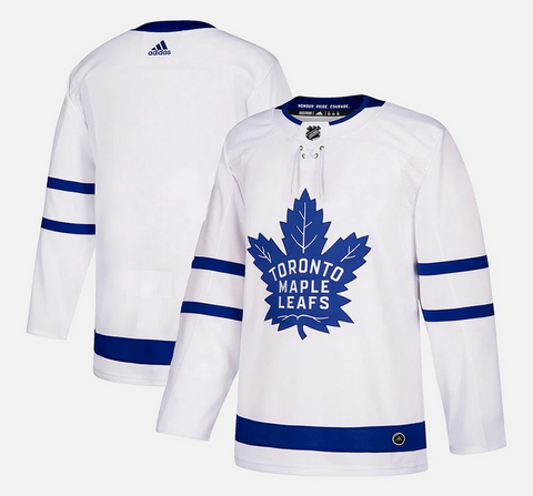 Toronto Maple Leafs NHL Adidas Authentic Jersey White Away – Max ...